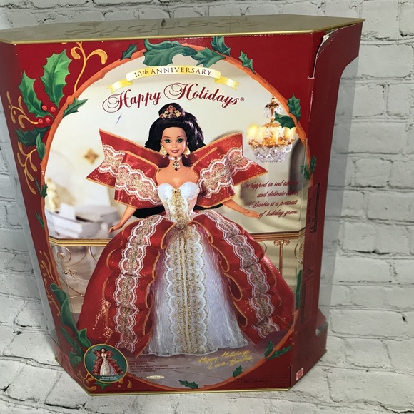 NWT Barbie Happy Holiday 10th Anniversary - Picture 3 of 4